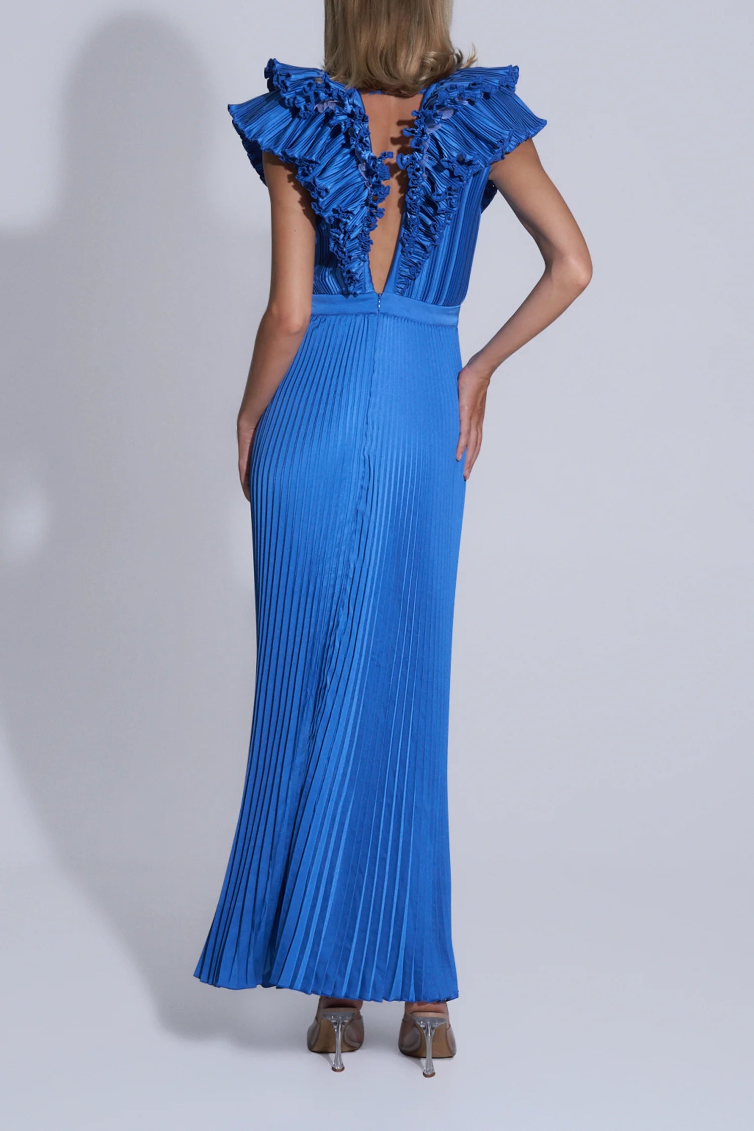 Tuileries Split Gown - Marino