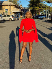 Sense of Mystery Dress - Red