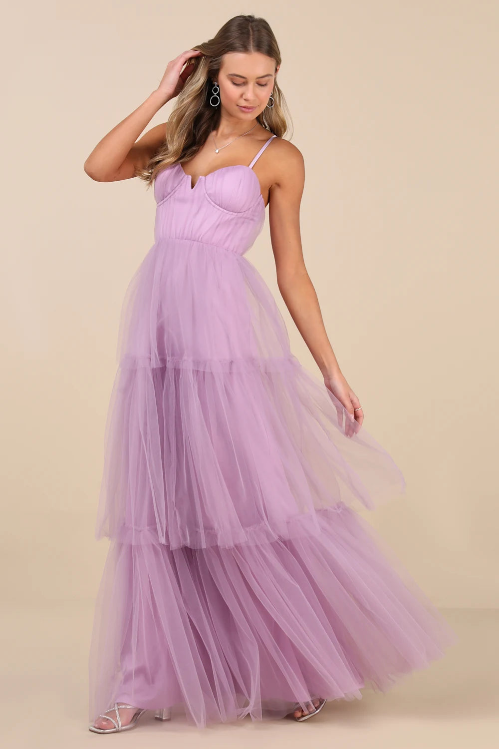 Unforgettable Poise Dress - Lilac
