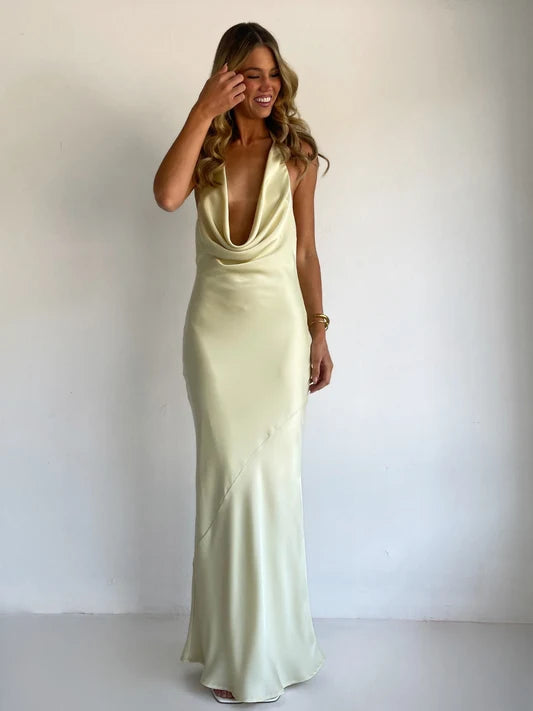 Lucia Maxi Dress - Butter Lemon