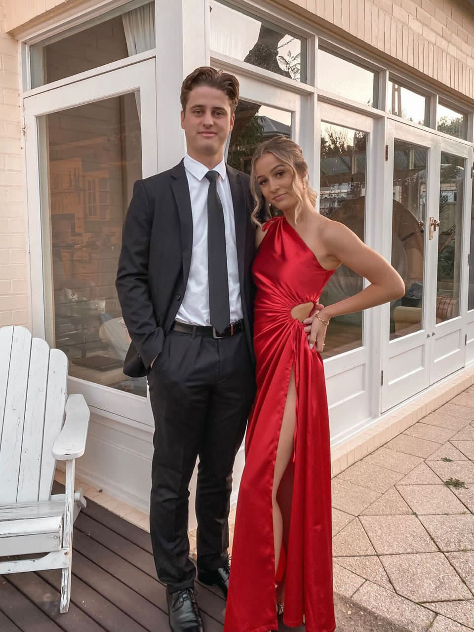 Nour Maxi Dress - Scarlet