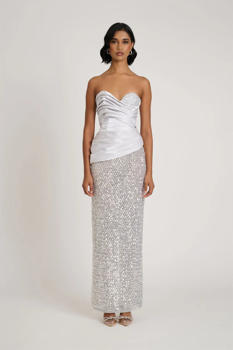 Gia Gown - SIlver