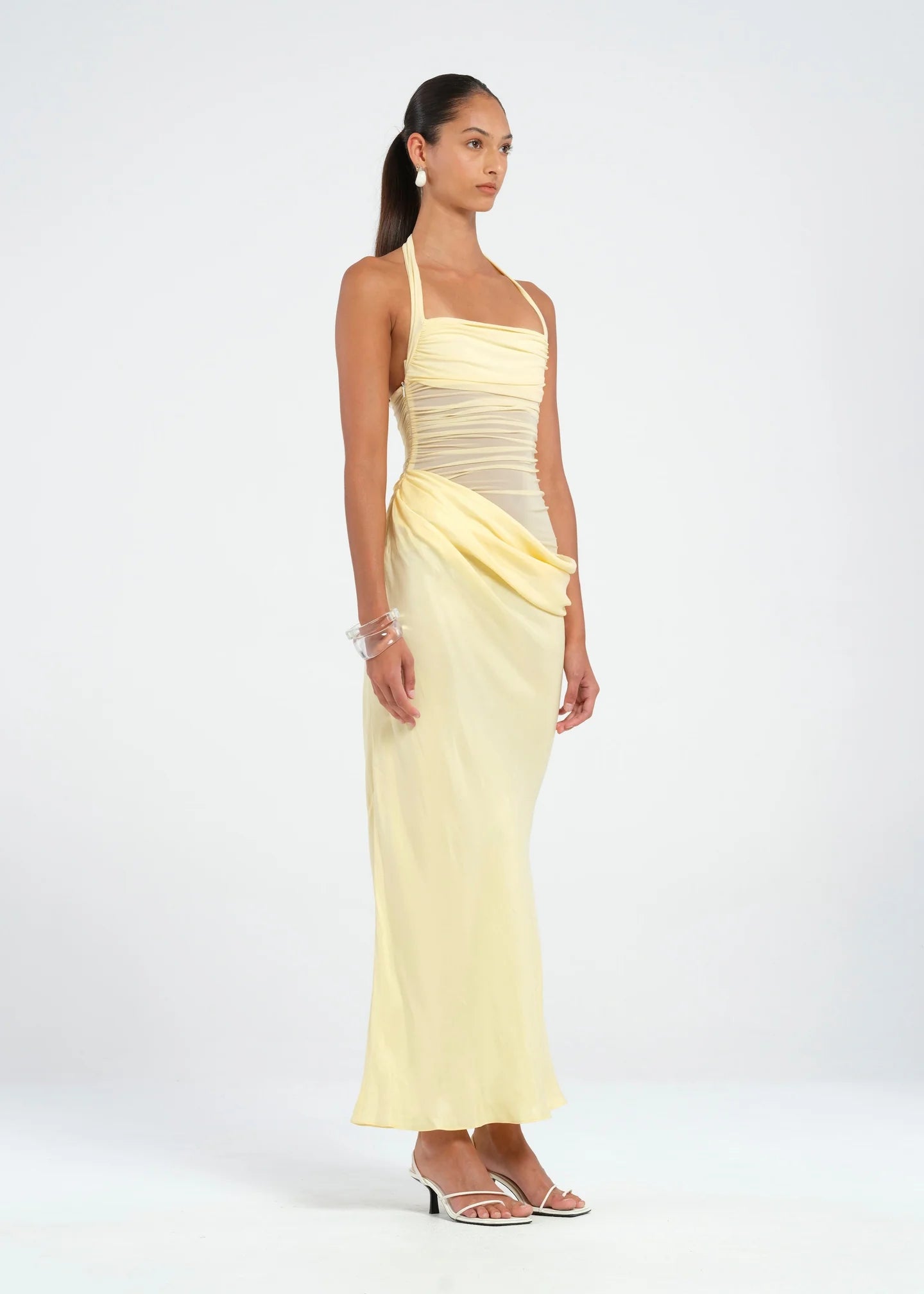Gina Maxi Dress - Butter Yellow