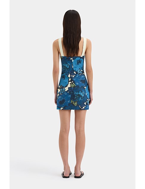 Camellia Mini - Blue Floral