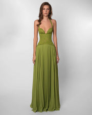 Gaia Dress - Green