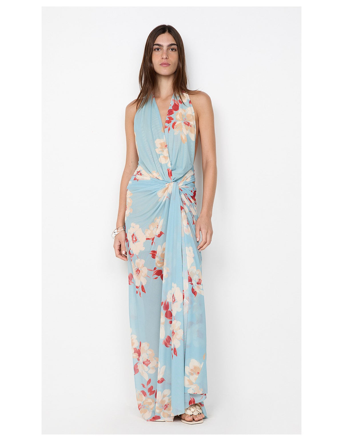 Calliope Drape Maxi Dress