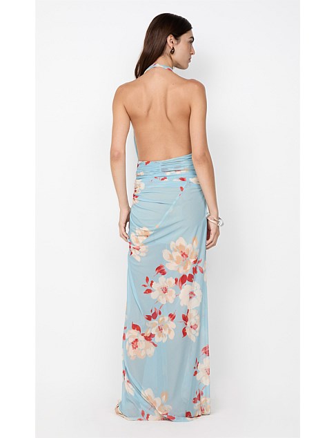 Calliope Drape Maxi Dress
