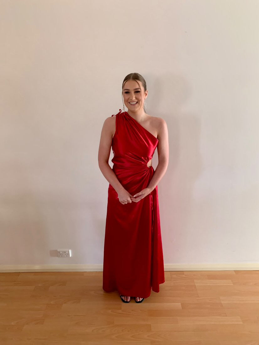 Nour Maxi Dress - Scarlet