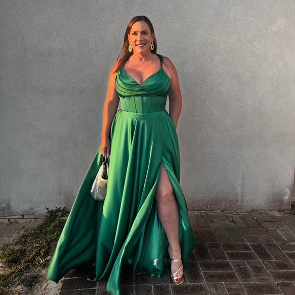 Mallow Dress - Emerald