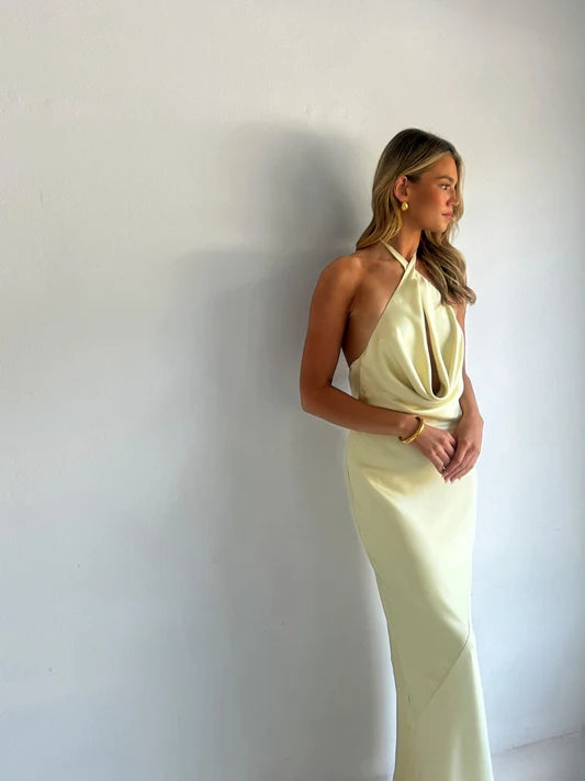 Lucia Maxi Dress - Butter Lemon