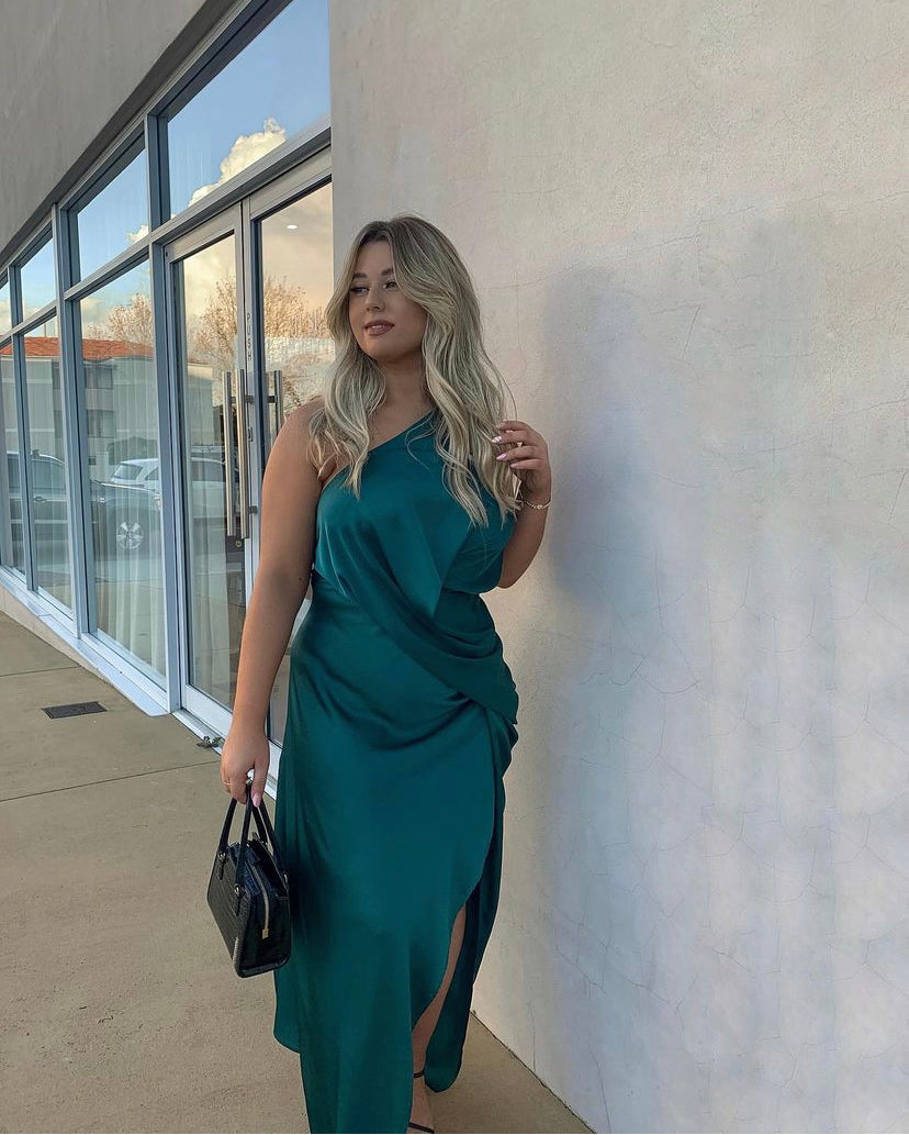 Philly Dress - Bottle Green