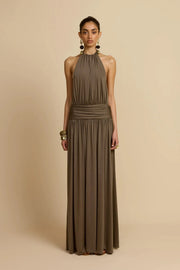 Santina Dress - Khaki