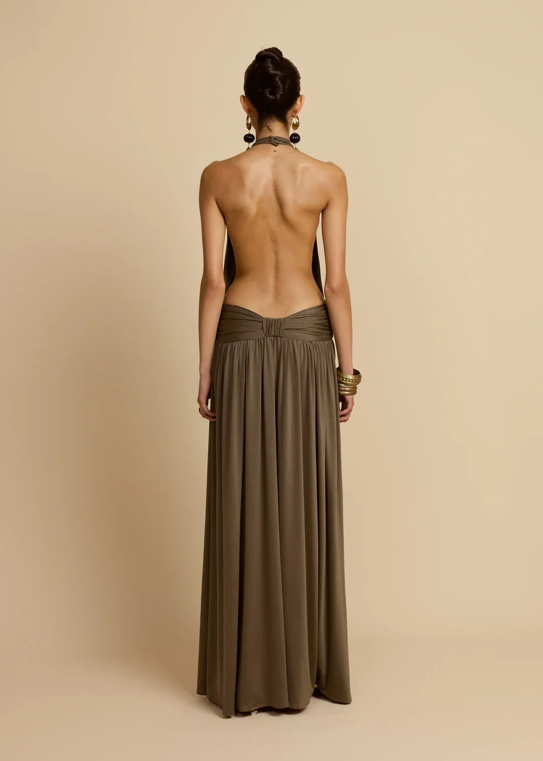 Santina Dress - Khaki