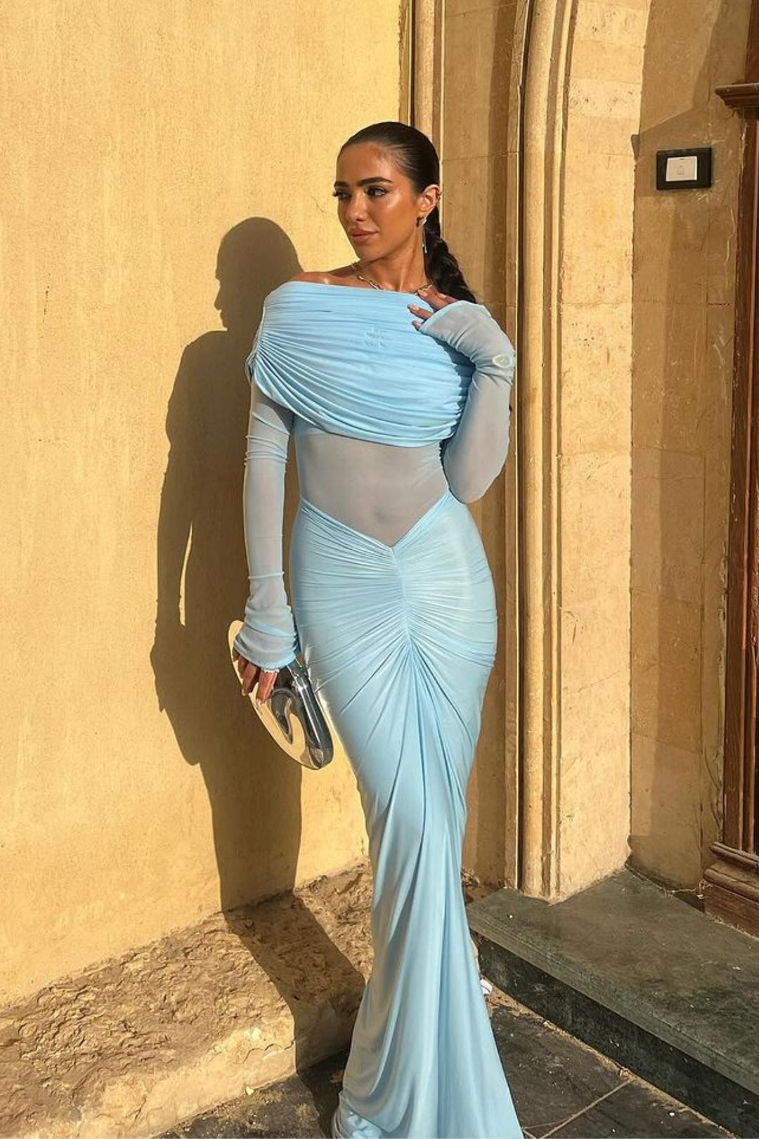 Jolene Maxi Dress - Baby Blue