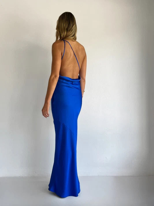 Lucia Maxi Dress - Cobalt
