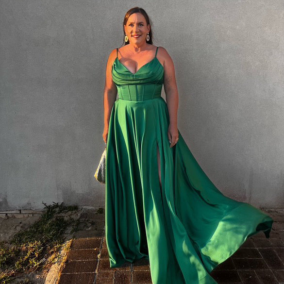 Mallow Dress - Emerald
