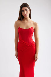 Elora Dress - Red