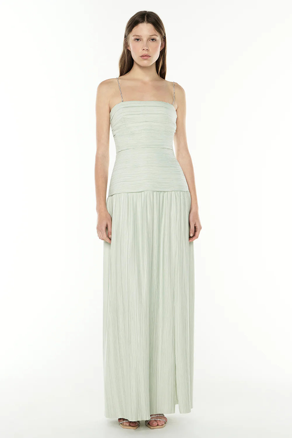 Royal Debut Dress - Sage
