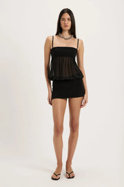 Romeo Mini Dress - Black