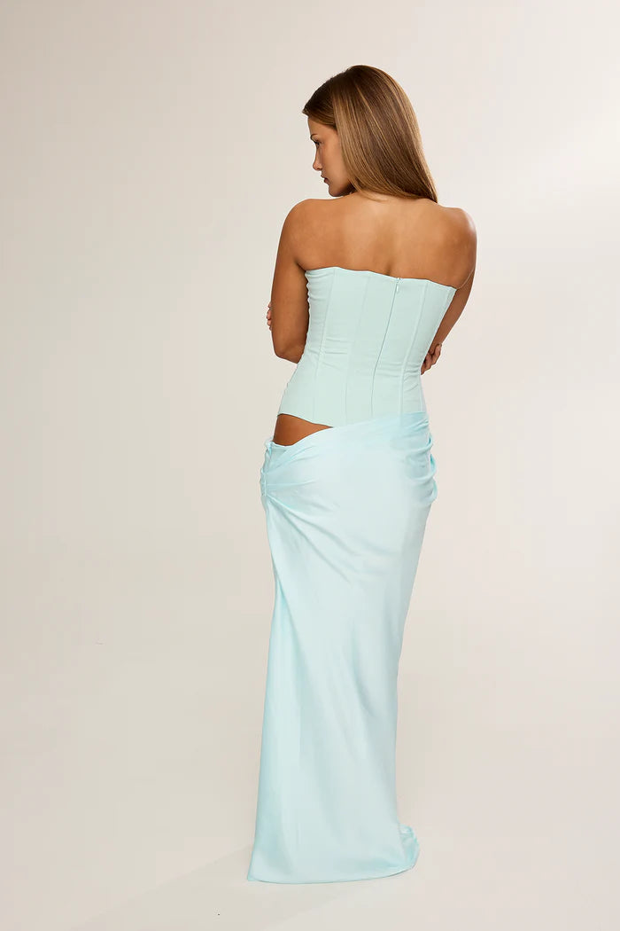 Huxley Gown - Aqua