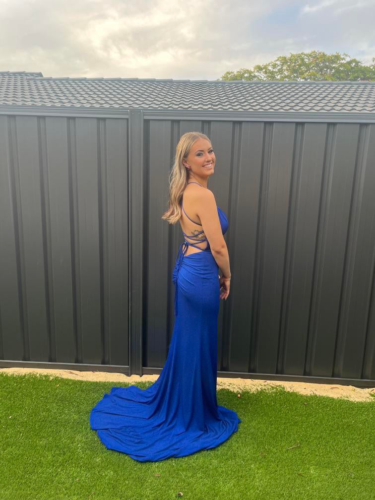 Talia Gown - Cobalt