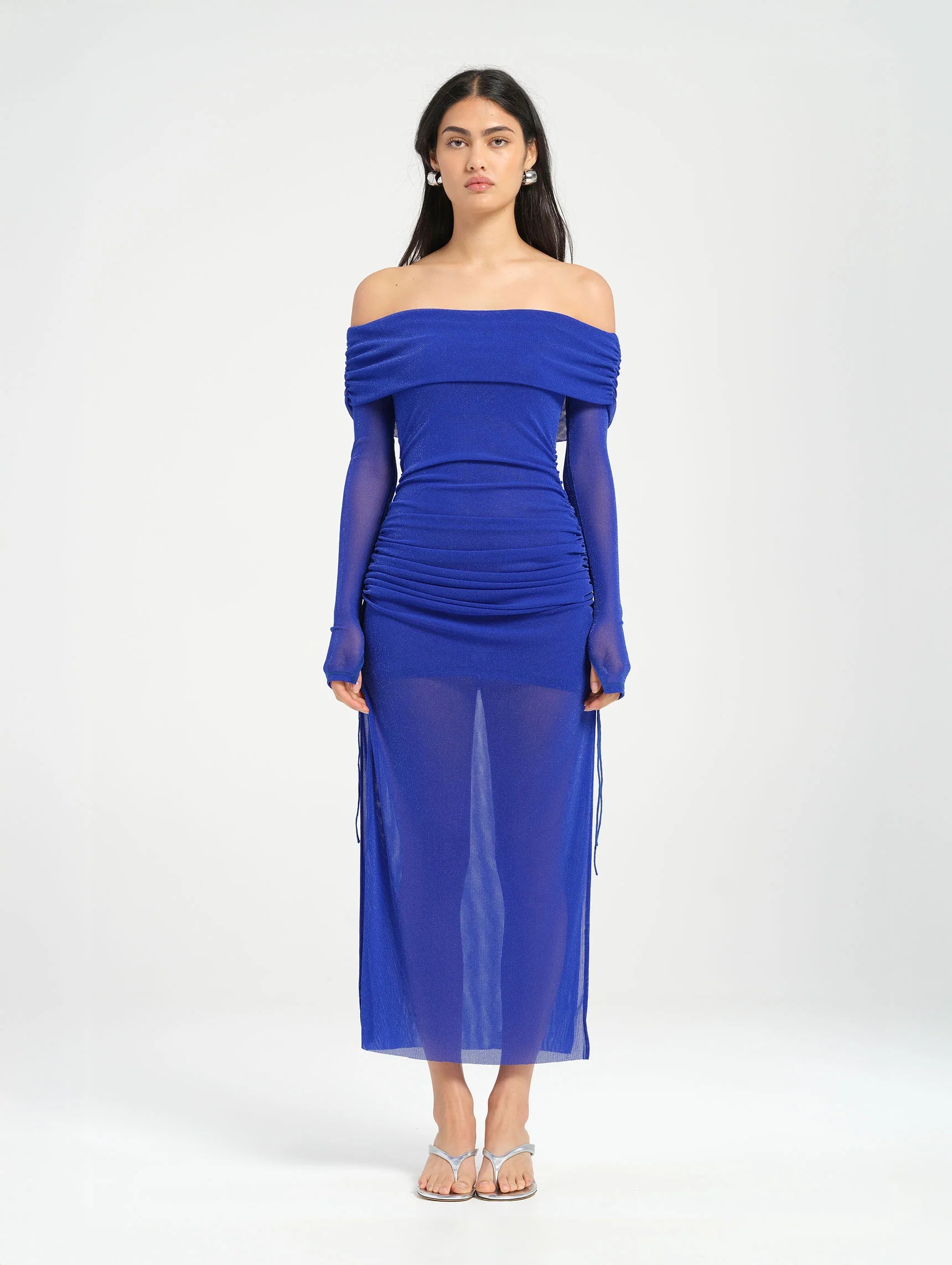 Blaire Midi Dress - Cobalt Blue