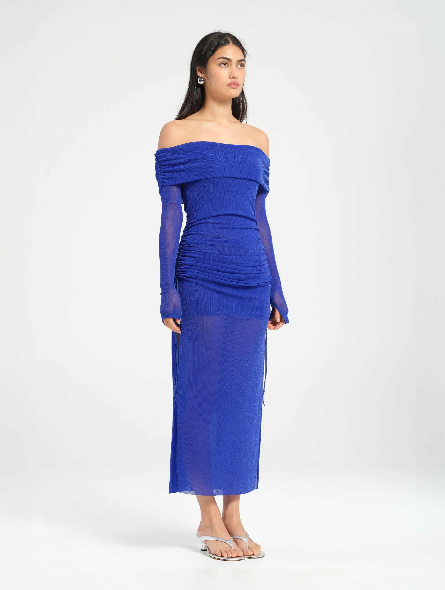 Blaire Midi Dress - Cobalt Blue