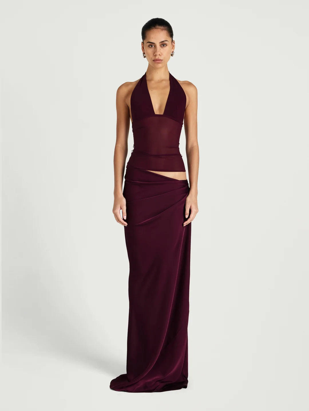 Ira Maxi Dress - Plum