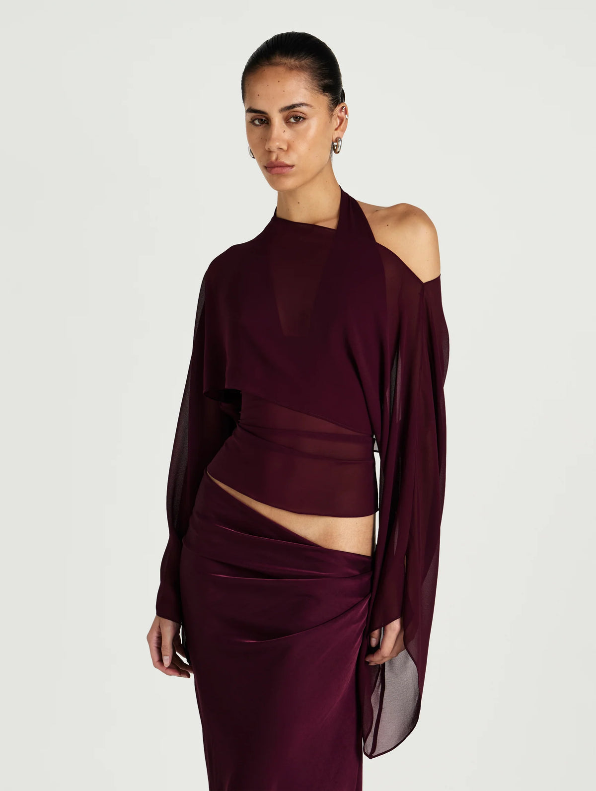 Ira Maxi Dress - Plum