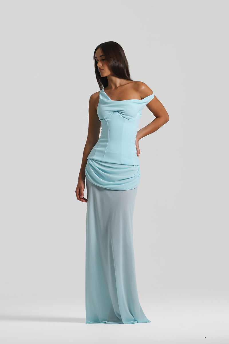 Cadence Gown - Baby Blue