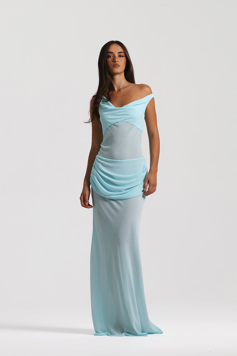 Cadence Gown - Baby Blue
