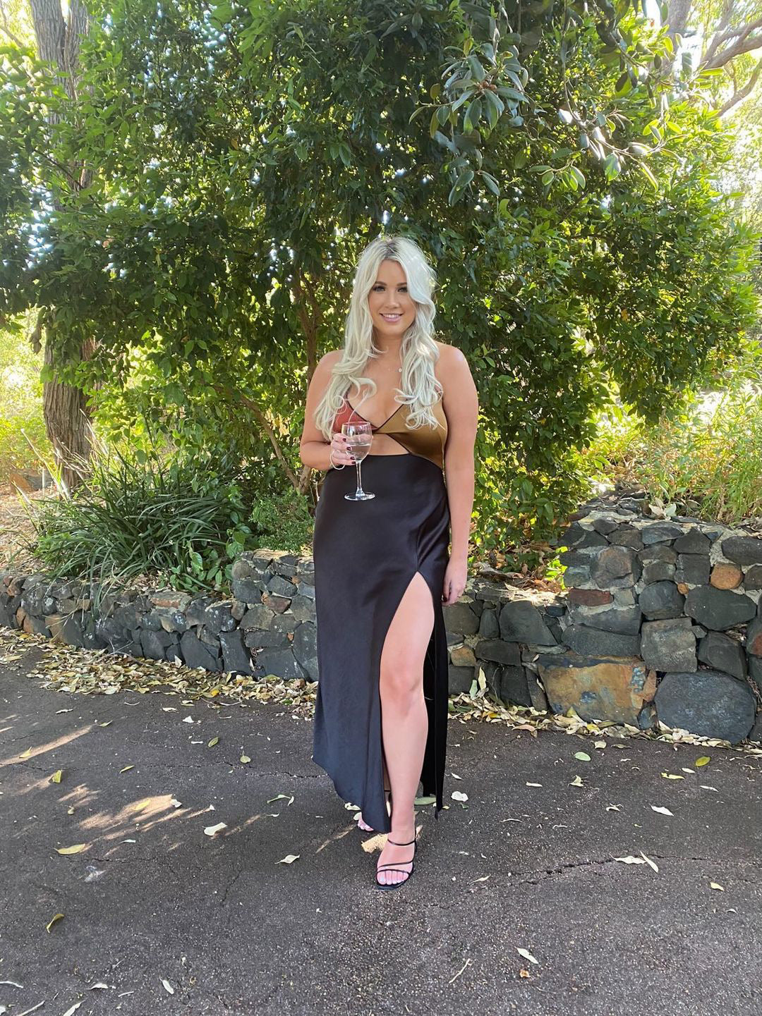Lazar Midi Dress - Black