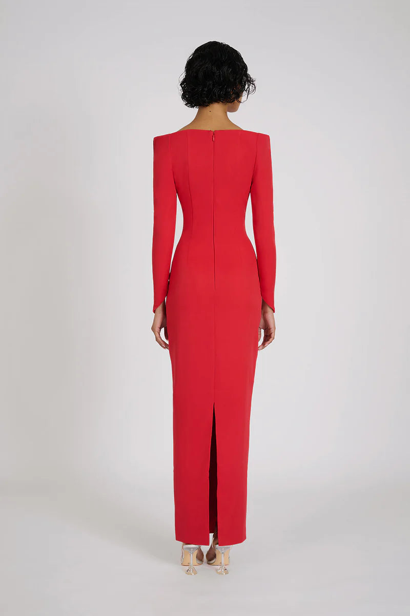 Delsa Dress - Red