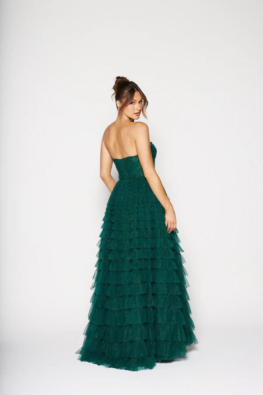 Derya Dress - Emerald