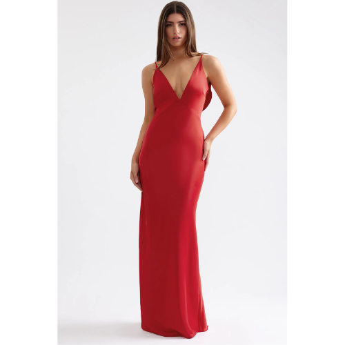 Diana Dress - Scarlet