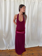 Serena Dress - Ruby