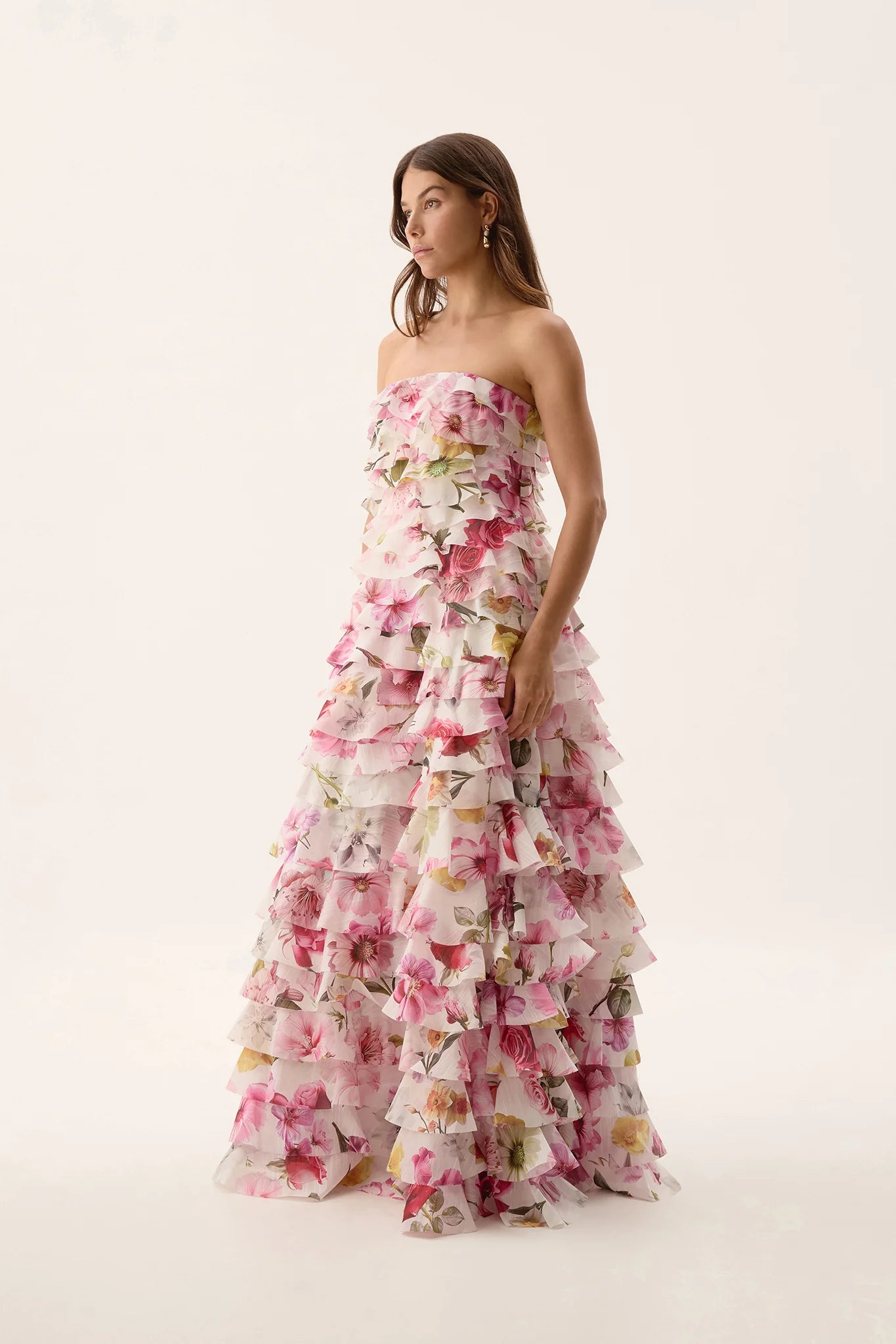 Fleur Gown - Collage Floral