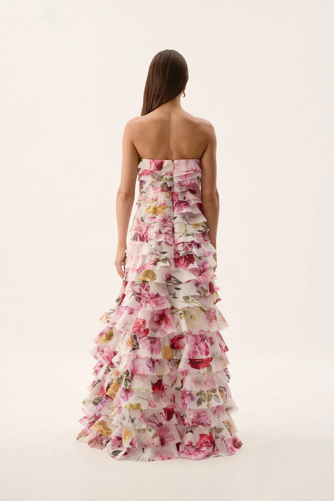 Fleur Gown - Collage Floral