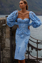 Ginvra Dress - Blue