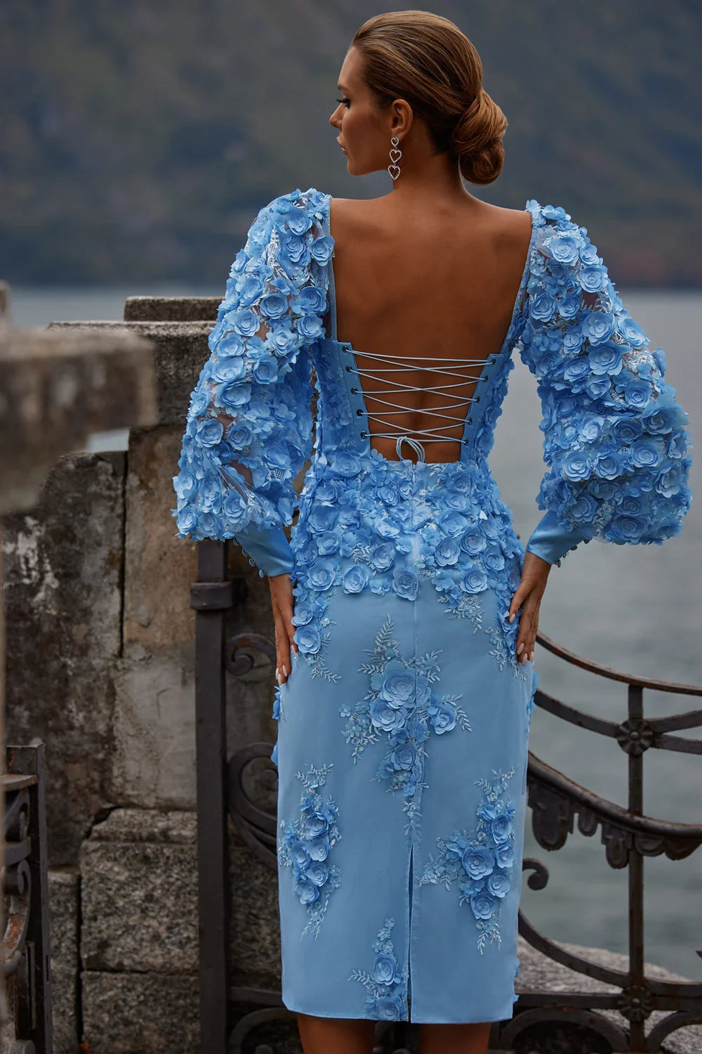 Ginvra Dress - Blue