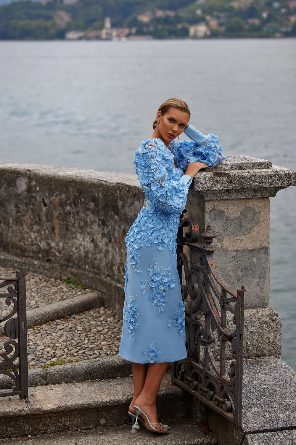 Ginvra Dress - Blue