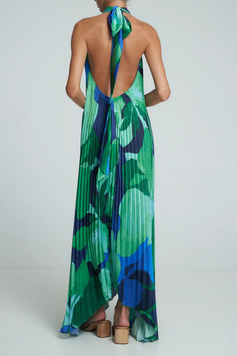 Opera Gown - Capri Green