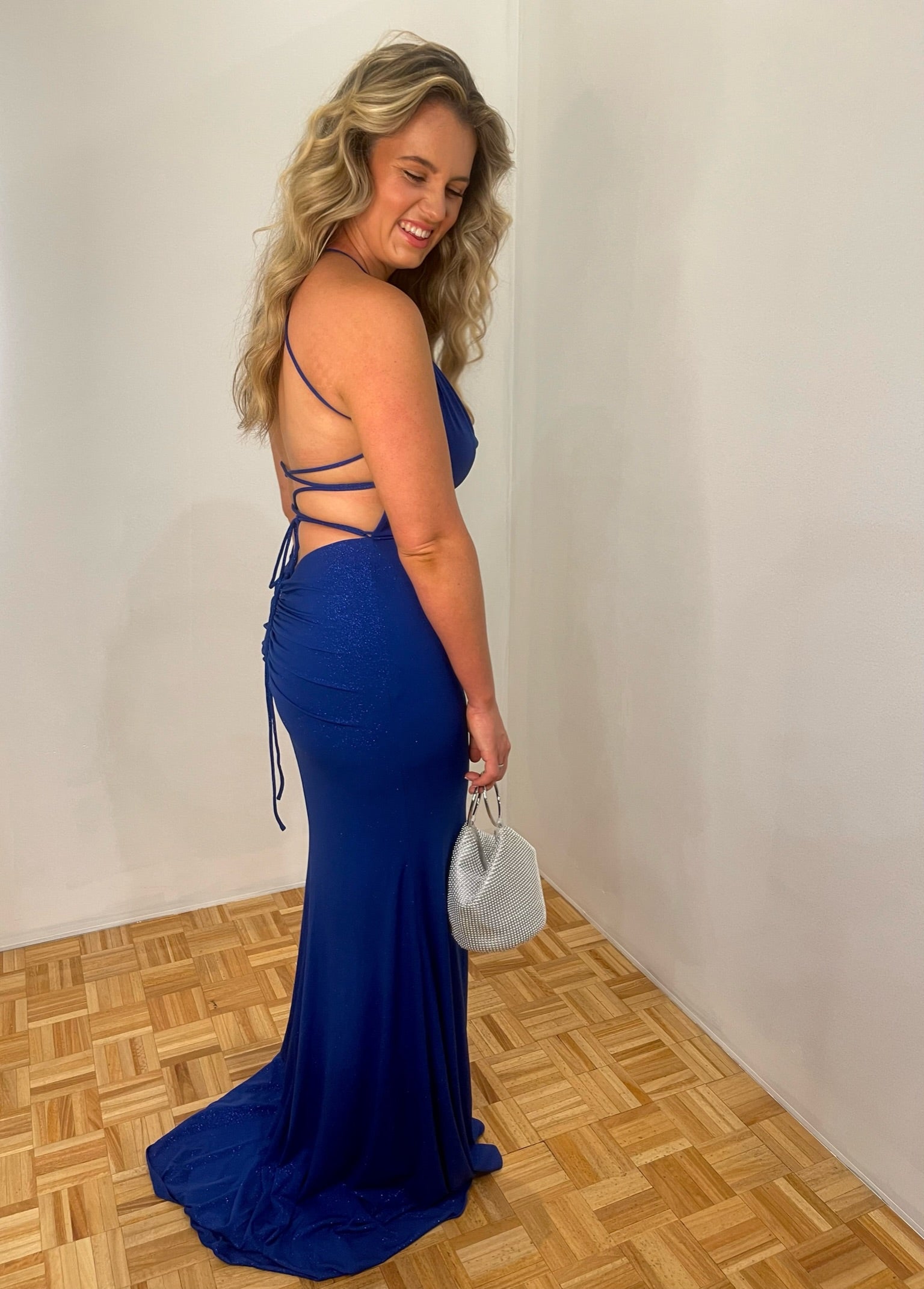 Talia Gown - Cobalt