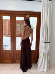 Gaia Gown - Brown