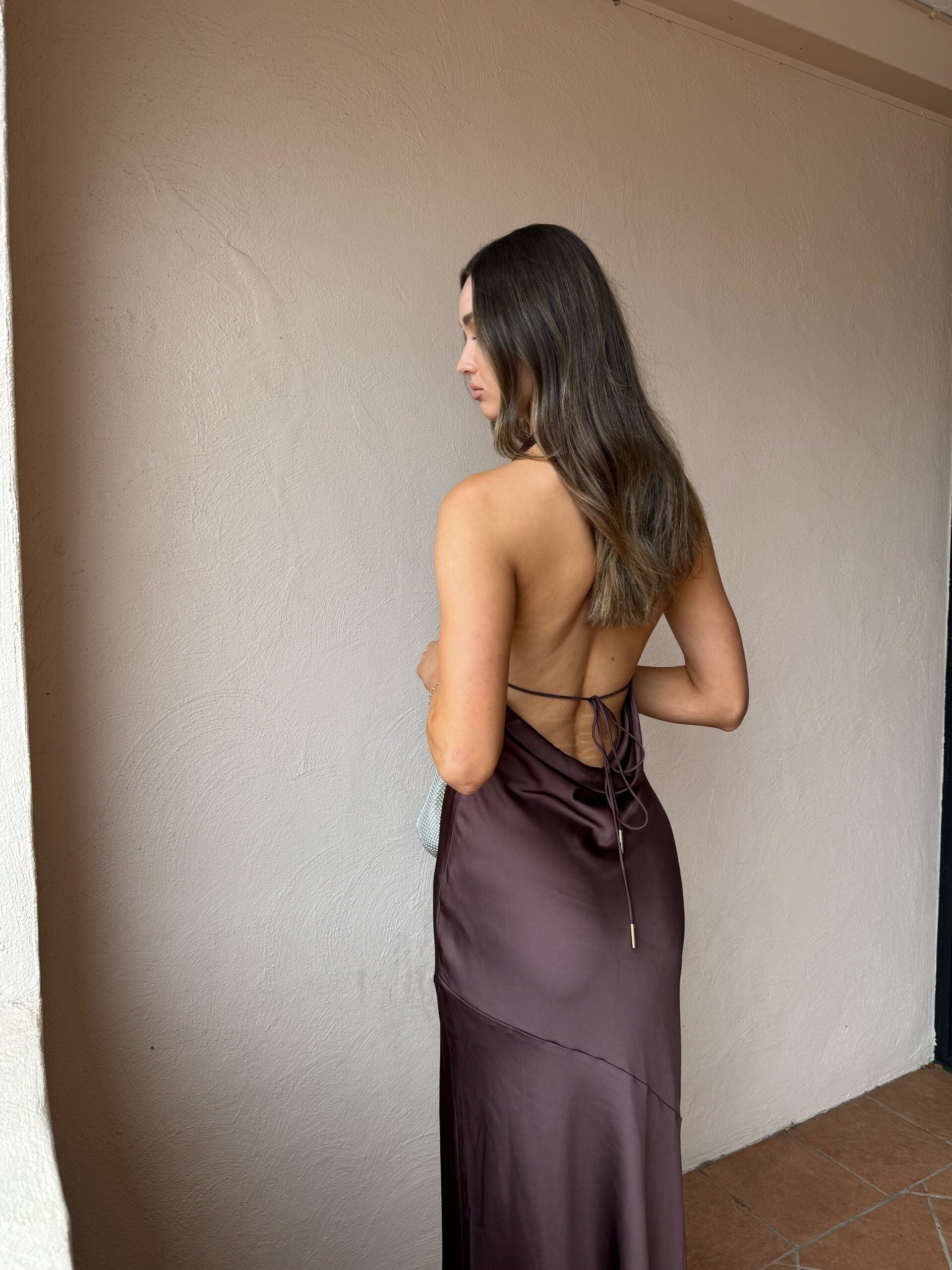 Diaz Dress - Chocolate