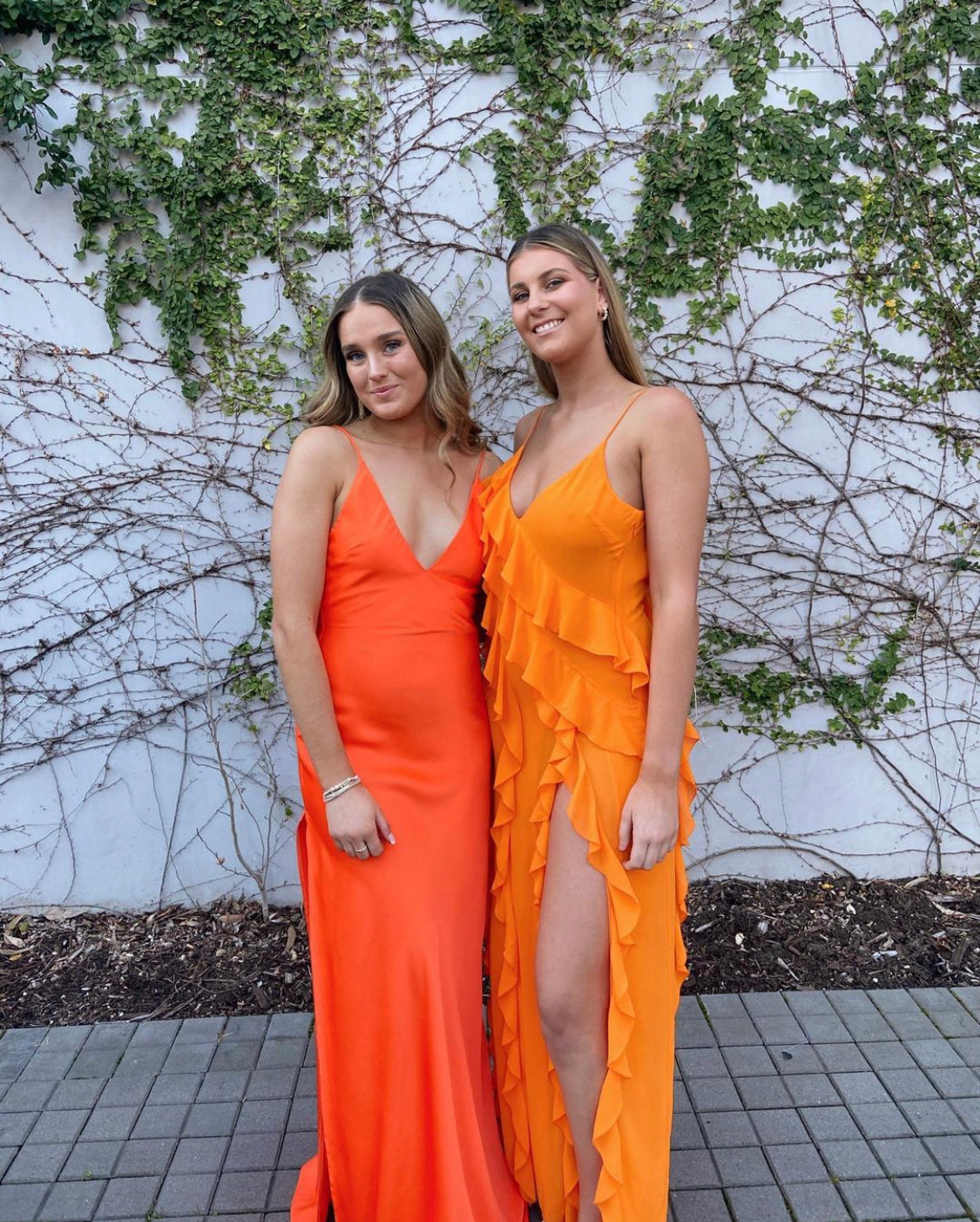Gaia Dress - Tangelo