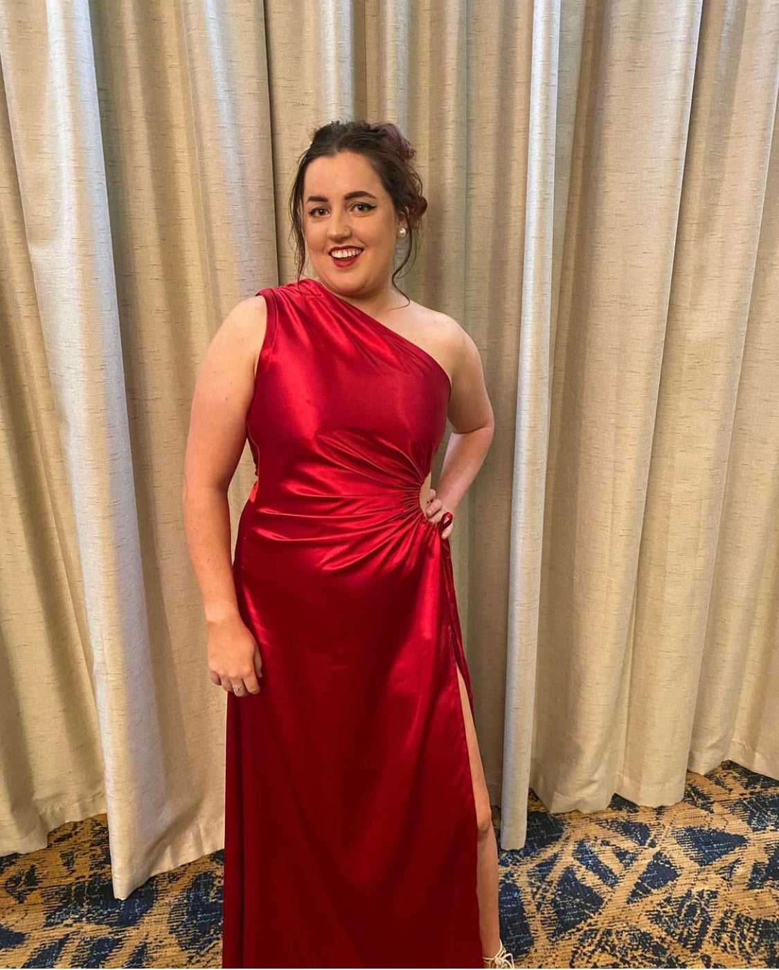 Nour Maxi Dress - Scarlet