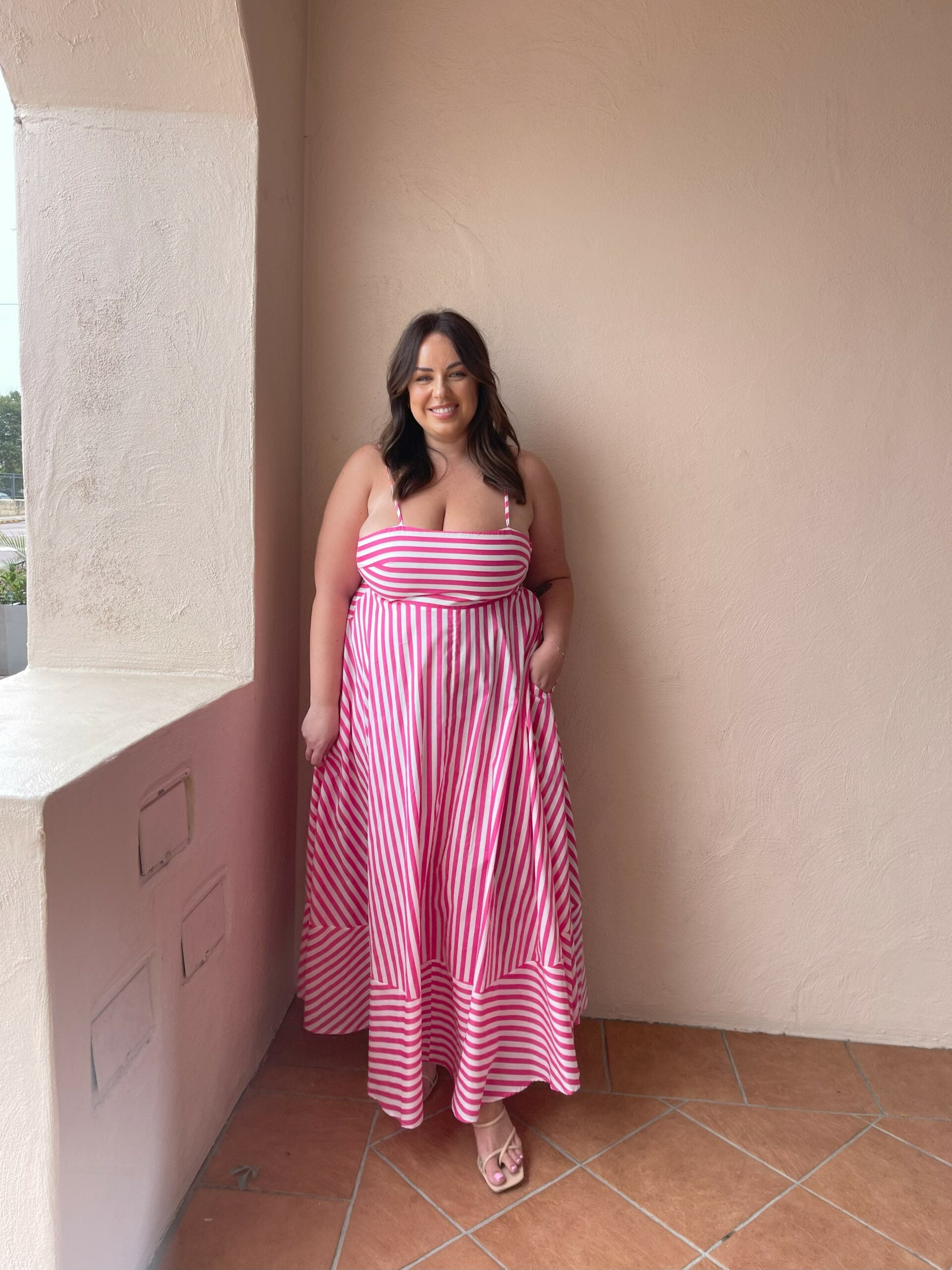 Rue Dress - Hibiscus