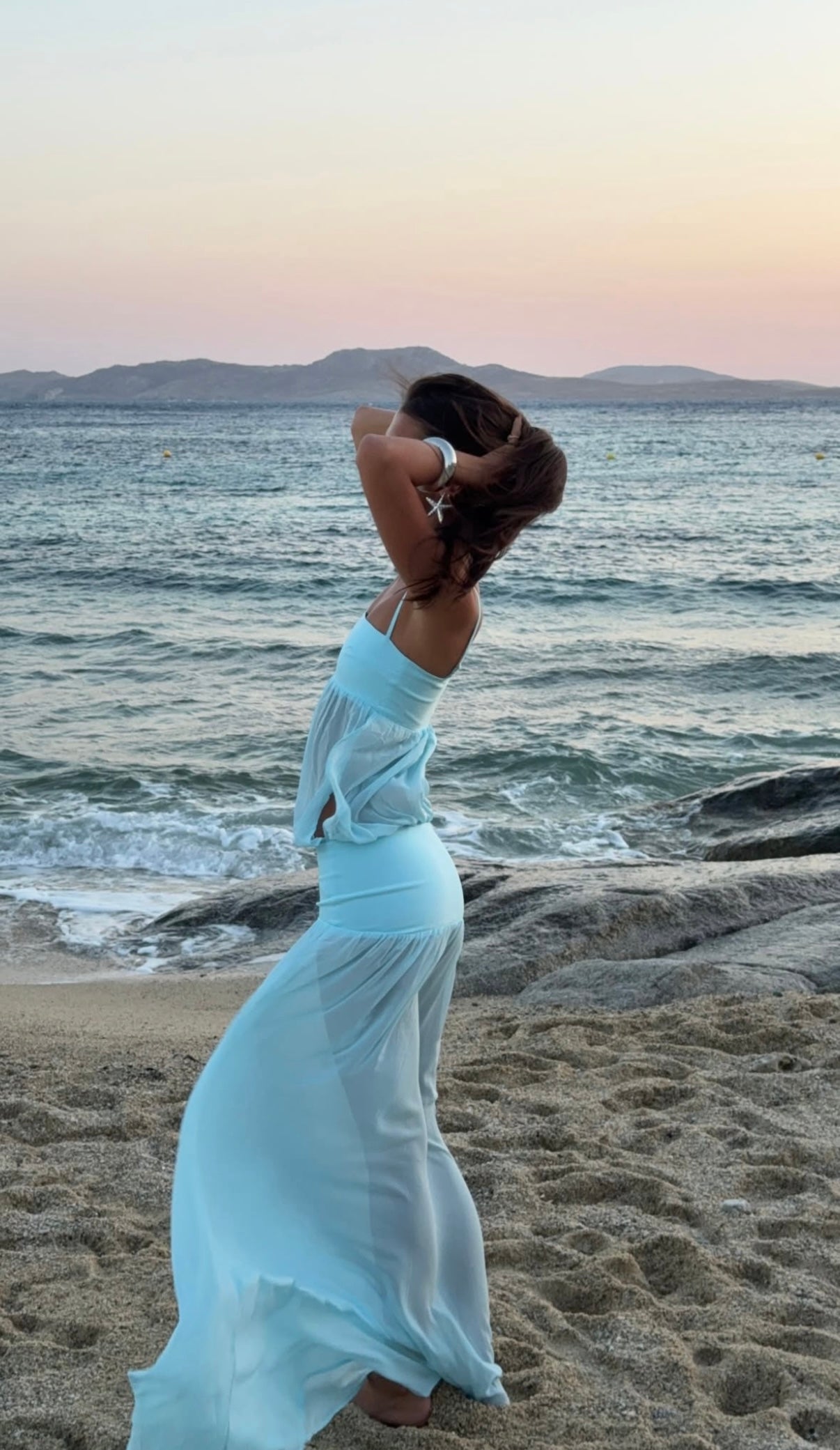 Romeo Gown - Aqua