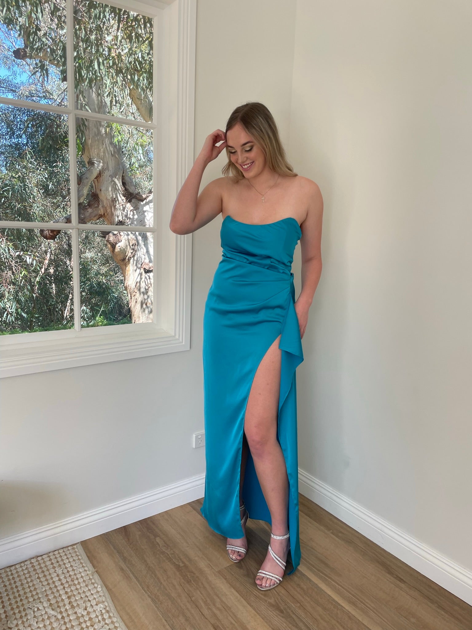 Alzira Dress - Teal